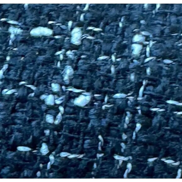 J Crew Black Tweed Ballet Classy  Flats Round Toe Bow Women’s Shoes Sz 8.5 - Picture 3 of 13